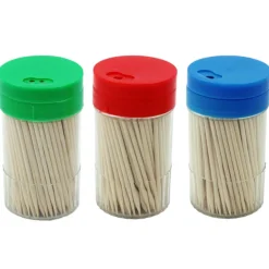 Hot 3 boites cure-dents bambou x200