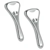 2 decapsuleurs chrome 9cm