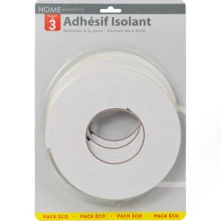 Discount HOME ESSENTIALS 3 rouleaux isolant adhesif