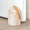 Outlet NATURAL HOME 2 stop-portes effet marbre