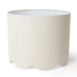 Outlet THE LIGHTING CO Abat jour lin bord feston