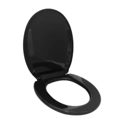 Sale SIMPLY Abattant wc noir 36x45cm