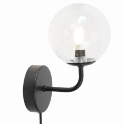 Hot THE LIGHTING CO Applique stockholm noir