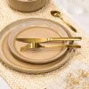 KITCHEN COLLECTION Assiette a dessert beige avec n