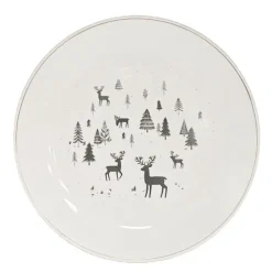 Best NORDIC LOVE Assiette a dessert cerf nordic