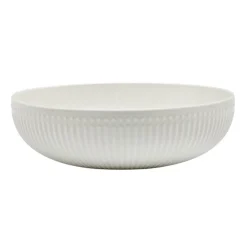 KITCHEN COLLECTION Assiette creuse bord strie d21cm