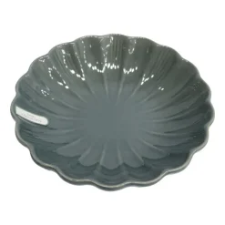 KITCHEN COLLECTION Assiette creuse verte fleur