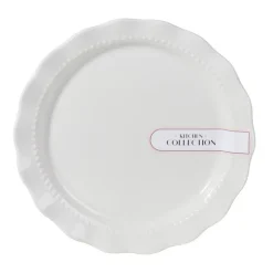 Discount KITCHEN COLLECTION Assiette plate blanche ql 26.5cm