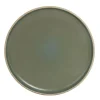 Sale KITCHEN COLLECTION Assiette plate 26cm vert et fond
