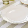 New SIMPLY Assiette plate cotellee