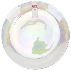 Online RAINBOW CHRISTMAS Assiette plate en verre irrise