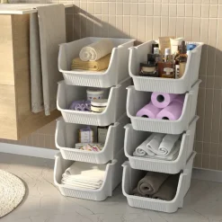 Outlet SUNDIS Bac de rangement fly tower gris