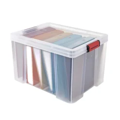 Hot Bac 45l clip'n store transparent