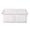 Clearance THE ORGANIZED KITCHEN Bac rang frigo 2 panieres noir