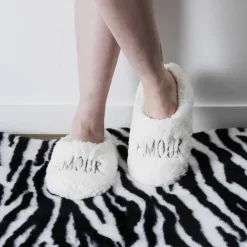 Best Ballerine sherpa avec broderie