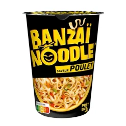 Sale Banzai noodles poulet 67g