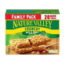NATURE VALLEY Barre crunchy avoine & miel