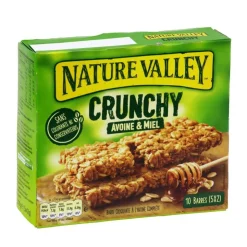 Best NATURE VALLEY Barres crunchy x5 avoine & miel