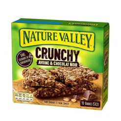 Discount NATURE VALLEY Barres crunchy x5 avoine&chocola