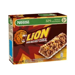 New LION Barres de cereales x4 100g