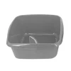 SIMPLY Bassine carree 14l gris bleu