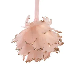 Sale Bdn avec plume et paillettes blu