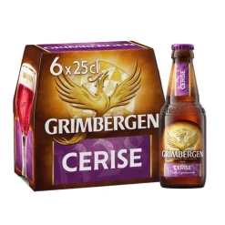 Hot GRIMBERGEN Biere cerise 6x25cl