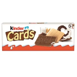 Online KINDER Biscuits cards chocolat
