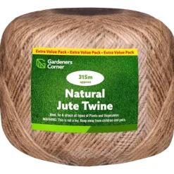 Sale GARDENERS CORNER Bobine de fil jute naturel 315m