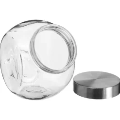 New FIVE Bocal bonbon verre + inox 1.5l