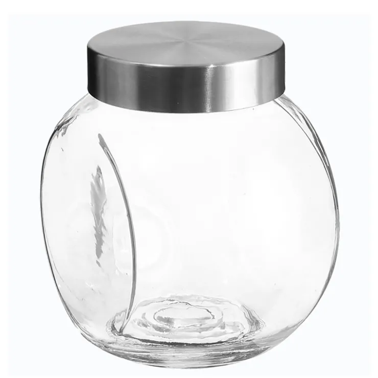 Discount FIVE Bocal bonbon verre + inox 2.1l