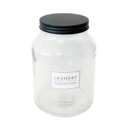 Online LAUNDRY COLLECTION Bocal couvercle metal 3l