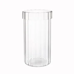 Outlet KITCHEN COLLECTION Bocal en verre strie