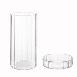 Outlet KITCHEN COLLECTION Bocal en verre strie