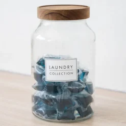 Hot LAUNDRY COLLECTION Bocal rangement couvercle 4l