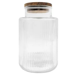 Hot KITCHEN COLLECTION Bocal strie col decroche 1.5l