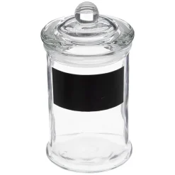 New FIVE Bocal verre + ardoise 350ml