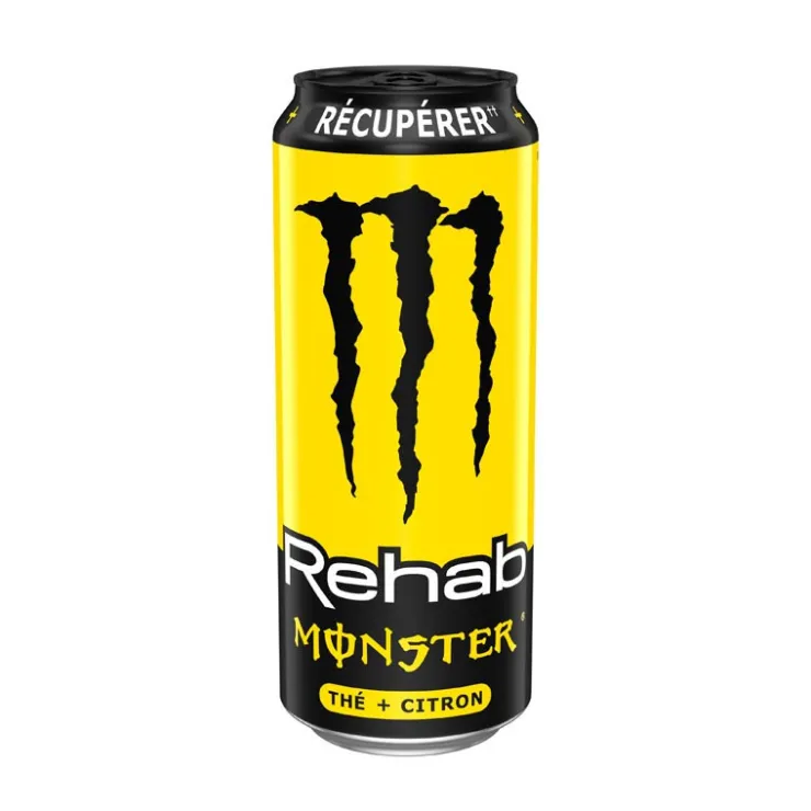 MONSTER ENERGY Boisson energisante rehab citron
