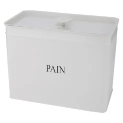 Outlet THE ORGANIZED KITCHEN Boite a pain rect metal