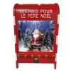 Boite aux lettres avec pere noel