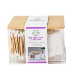 Sale Boite bambou coton divers