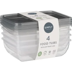 Outlet SIMPLY Boite de conservation x4