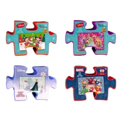 Boite de puzzles noel