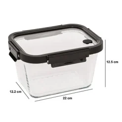 Clearance FIVE Boite en verre clipeat 1.8l