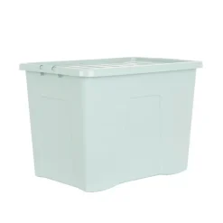 Hot HOME ESSENTIALS Boite 80l couvercle vert sauge