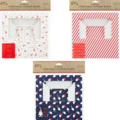 New L'ATELIER DU PAIN D'EPICES Boites a gateau carton noel x4