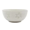 Clearance SECRET FOREST Bol blanc motif flocon d15.4cm