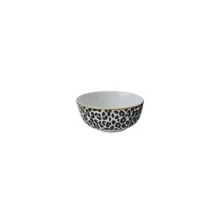 Online KITCHEN COLLECTION Bol13.5cm leopard/zebre lisere
