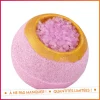 Sale Bombe de bain garnie rose 150g