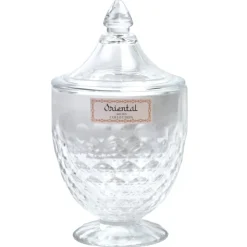 Discount KITCHEN COLLECTION ORIENTAL Bonbonniere en verre d10x20cm